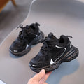 Spring and Autumn Children Sports Shoes Unisex Kids Sneakers Mesh Upper Breathable Basketball Shoes Tennis Casual Flats Footwear