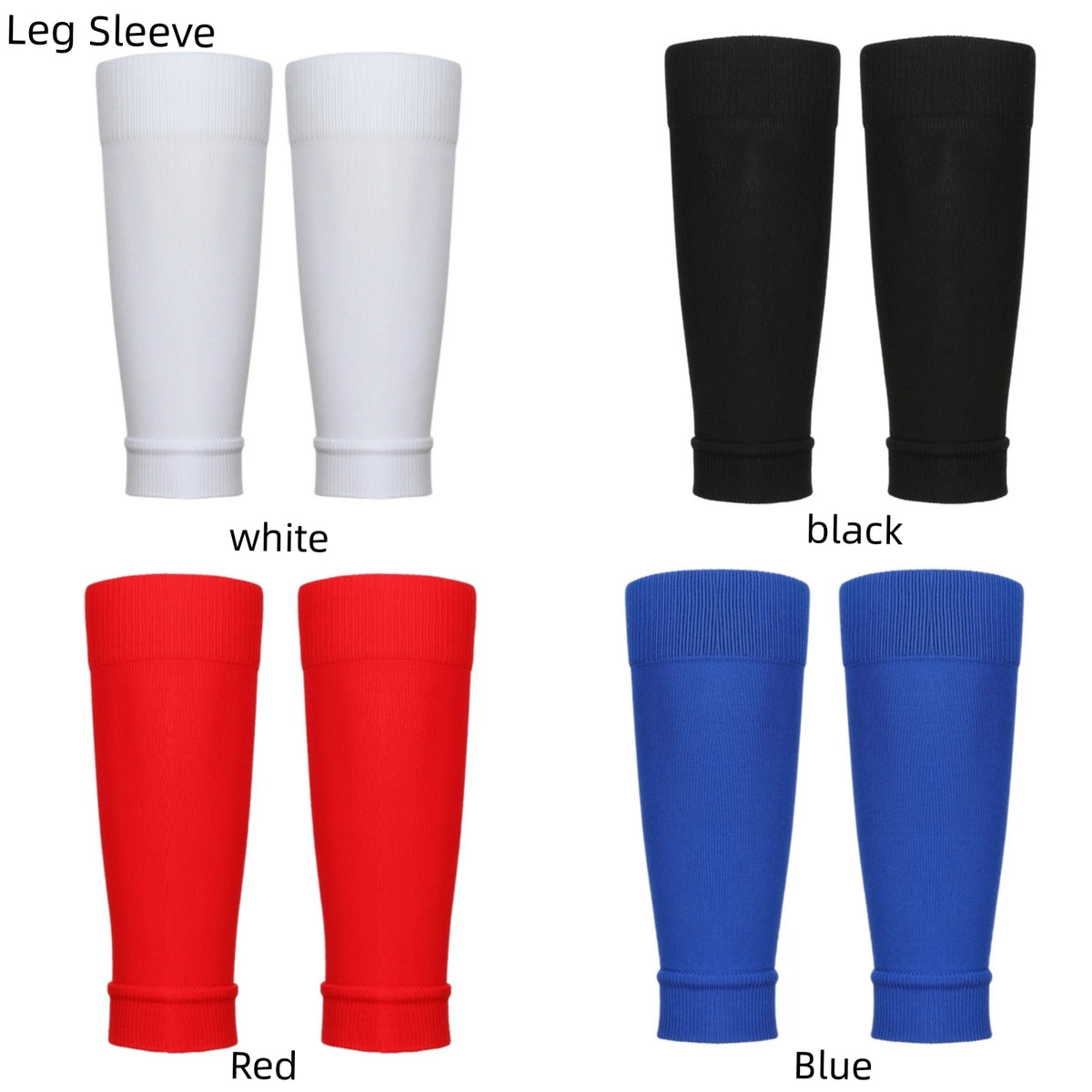 2 pairs of sports leg covers, calf socks, compression socks, and leg protectors