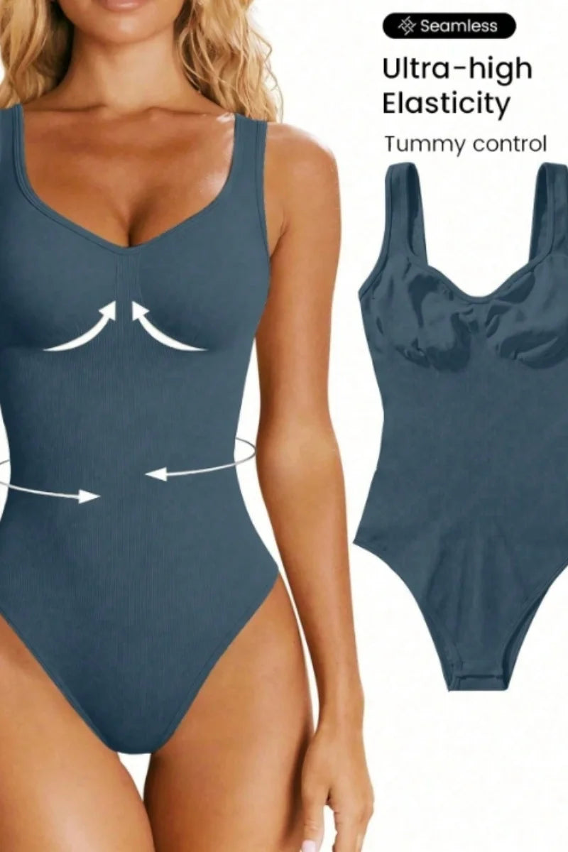 Women's sports clothing, low neck suspender, top yoga fitness bodysuit, tight fitting clothing, women's underwear, women's sexy
