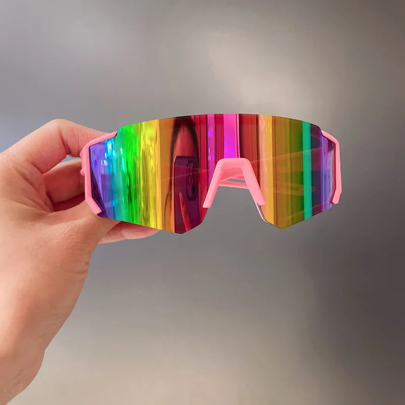 Fashion Children's Sunglasses Boy Trend Outdoor Cycling Sun Glasses Girls Uv Protection Colorful Lens Sports Eyewear Kids