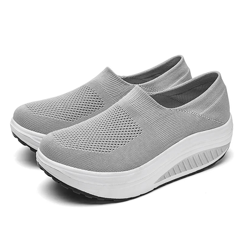 Sneakers Women Fashion Femme New Women's Vulcanized Shoes Sneakers Thick Bottom Slip on Female Women Shoe Plus Size