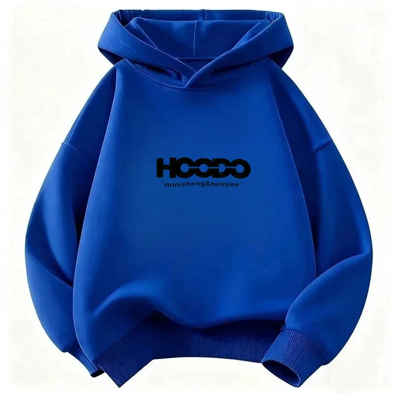 Winter/ Autumn children's Korean-style hooded sweatshirt. Boys'and girls' comfortable,breathable,large-sized and warm outerwear.