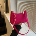 New Women Retro Underarm Bag Fashion Trend Simple Shoulder Bag Casual Crossbody Bag Autumn Winter Casual Light Weigh Purse