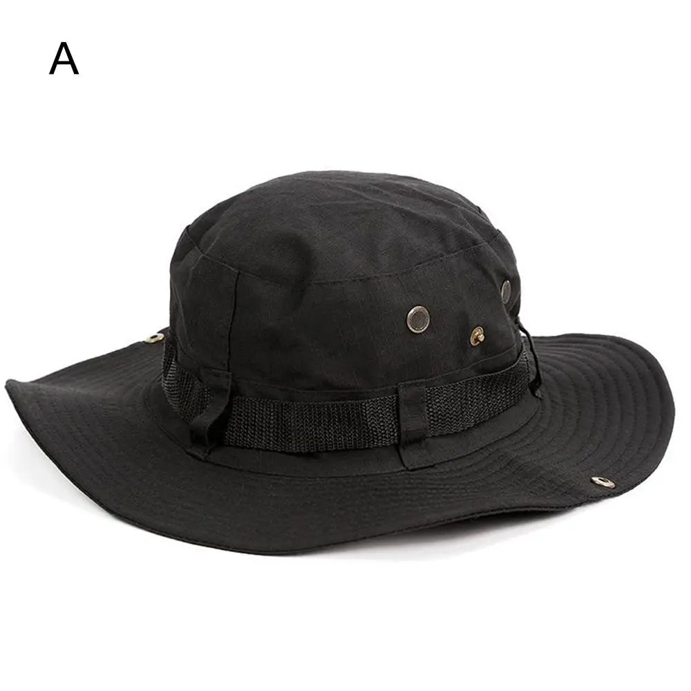 Men's Bucket Hats Women Hiking Camping Wide Brim Fishing Cap Boonie Hat Men's Bucket Hats Sun Hat