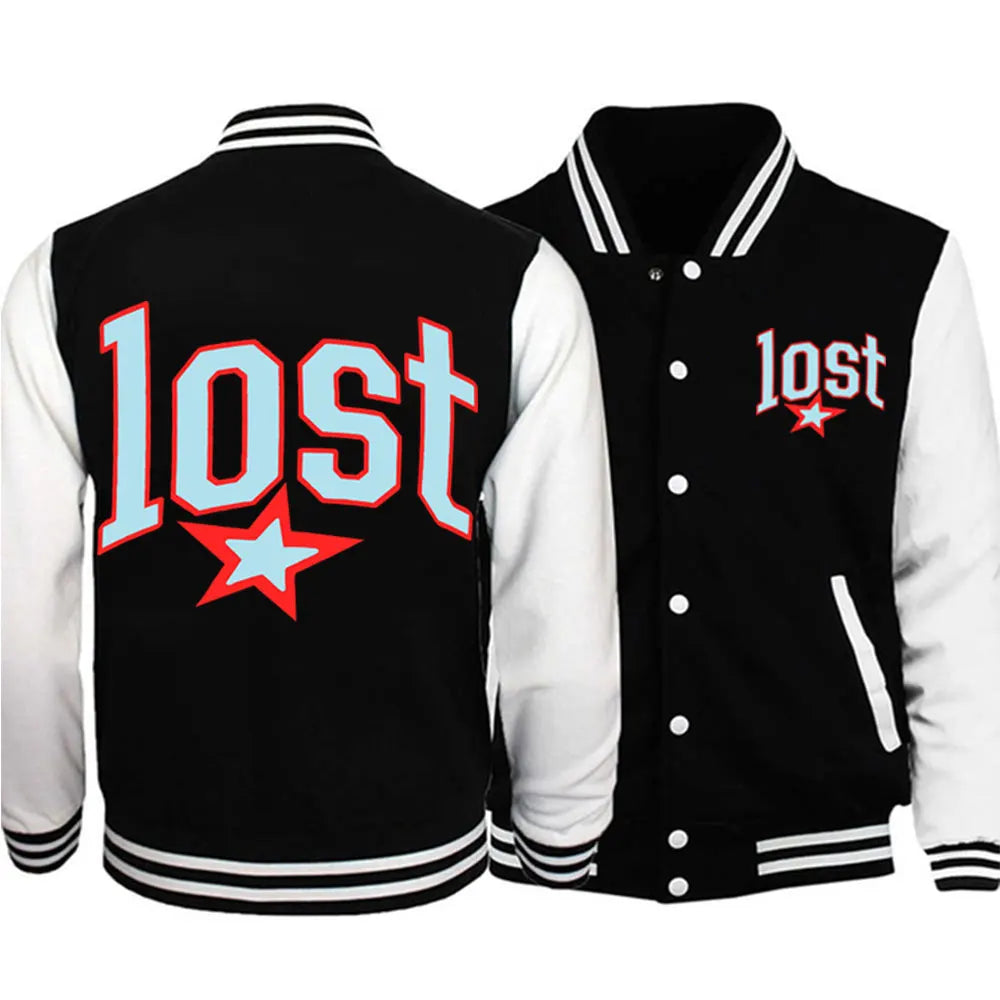 MGK Lost Americana Machine Gun Kelly Baseball Uniform Jacket Women Men Harajuku Baseball Jackets for Fans Gift