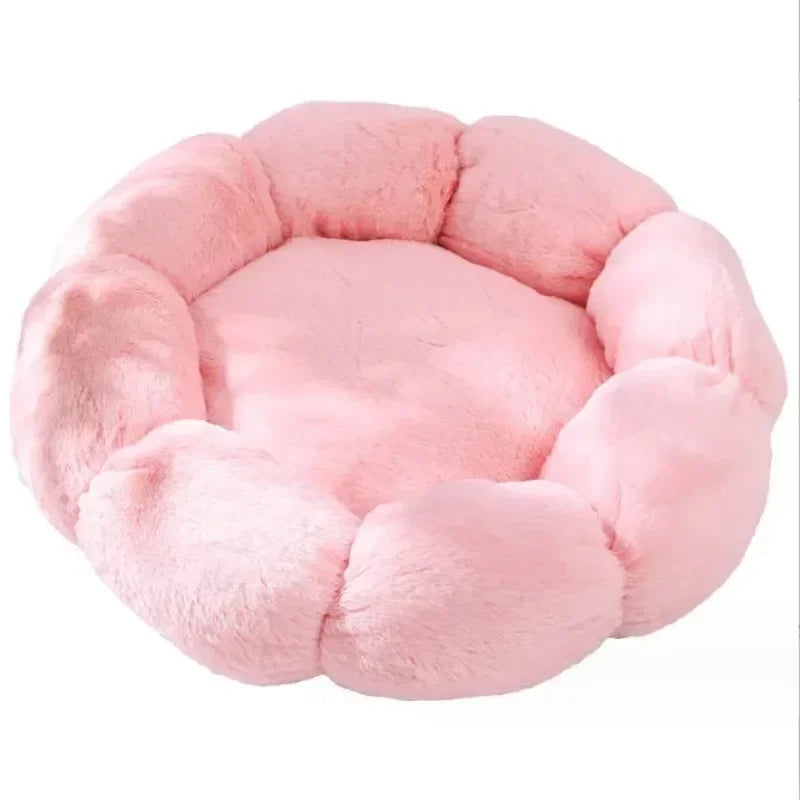 Comfortable Sleep Pet Bed Unique Flower-Shaped for Indoor and Outdoor Use Dog Mat Dog Beds for Large Dogs, Suitable For Winter
