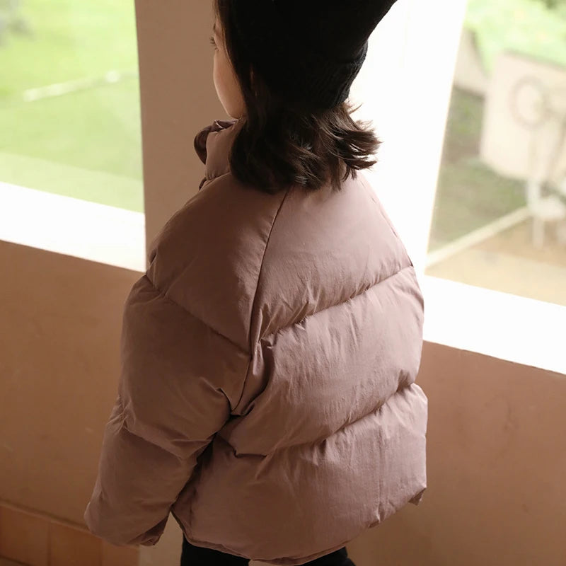 Winter Kids Down Jackets Casual Warm White Duck Down Children Outerwear Coats for Girls Boys Clothes Thicken Kids Coats