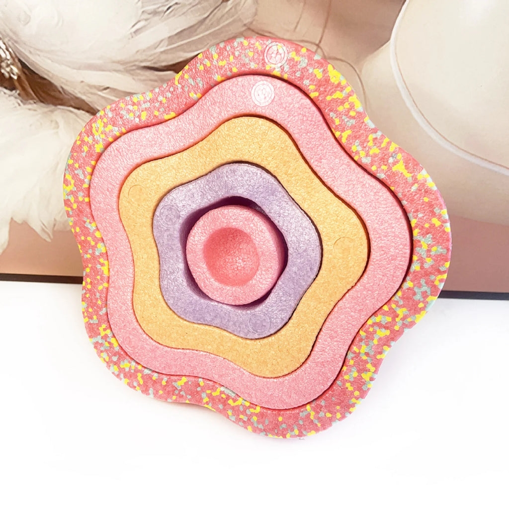 Kids Balance Stapstones Toys Sensory IntegrationFoam Toys Stapstenenen Sports Balance Toys 5pcs Set