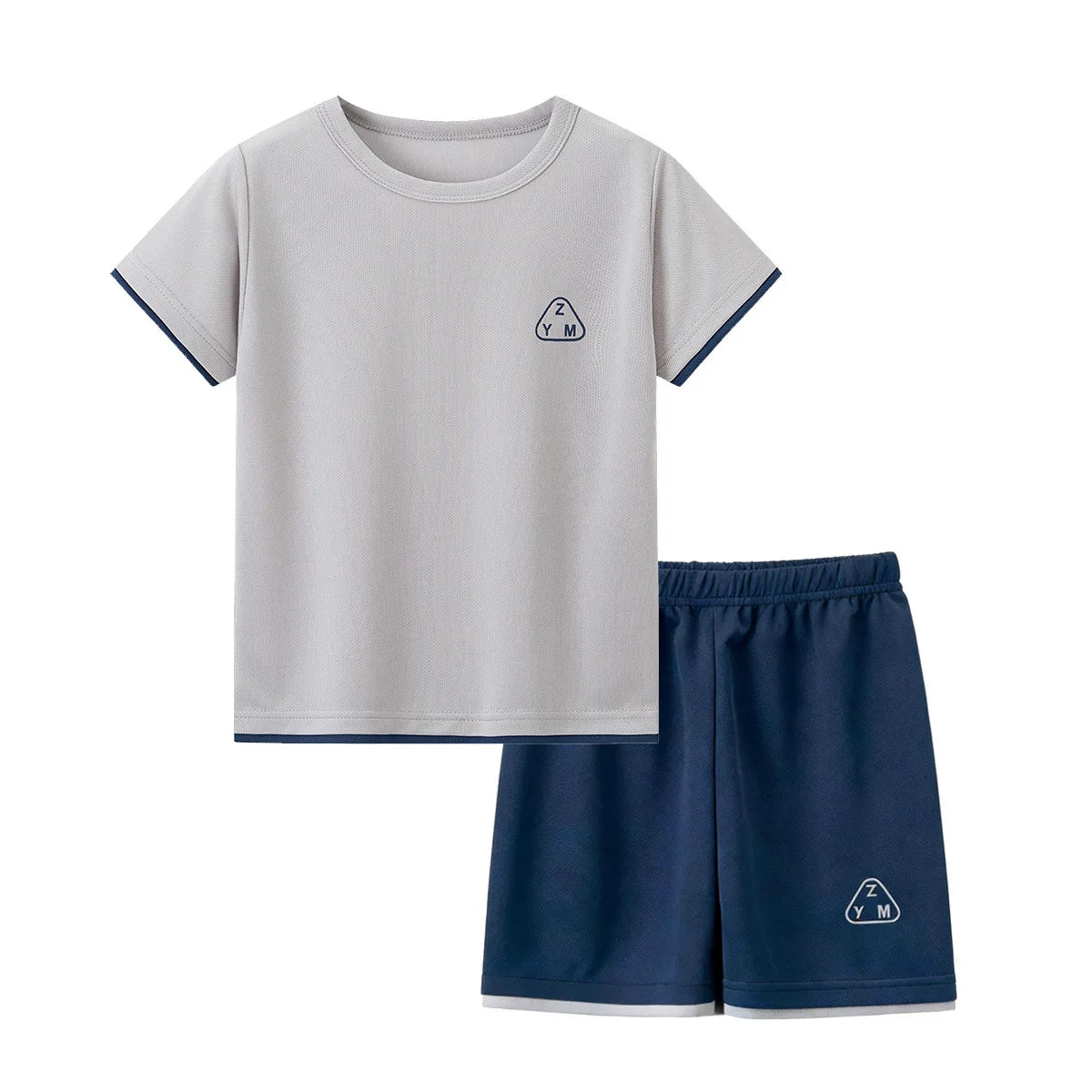 1-10Y Boys Girls Sports Basketball Clothes Jersey Suit Summer Children Football T Shirts Shorts 2pcs Sets Breathable Sportswear