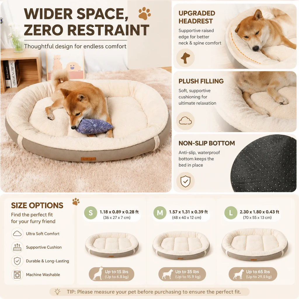 Pet Bed Mat for Dogs Cats Washable Soft Sofa Cushion Pad Non-Slip Universal Kennel Blanket for Small Medium Large Pets Supplies