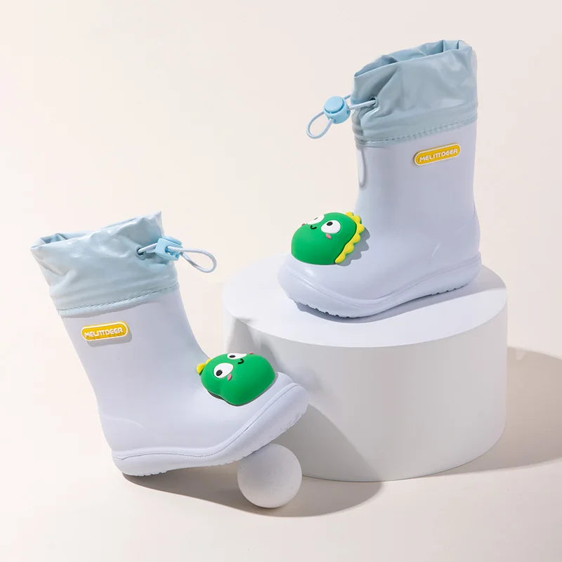 MELITTDEER Kids Rainboots - Waterproof Rain Boots For Boys And Girls,  Ideal For Rainy Days, Water Play