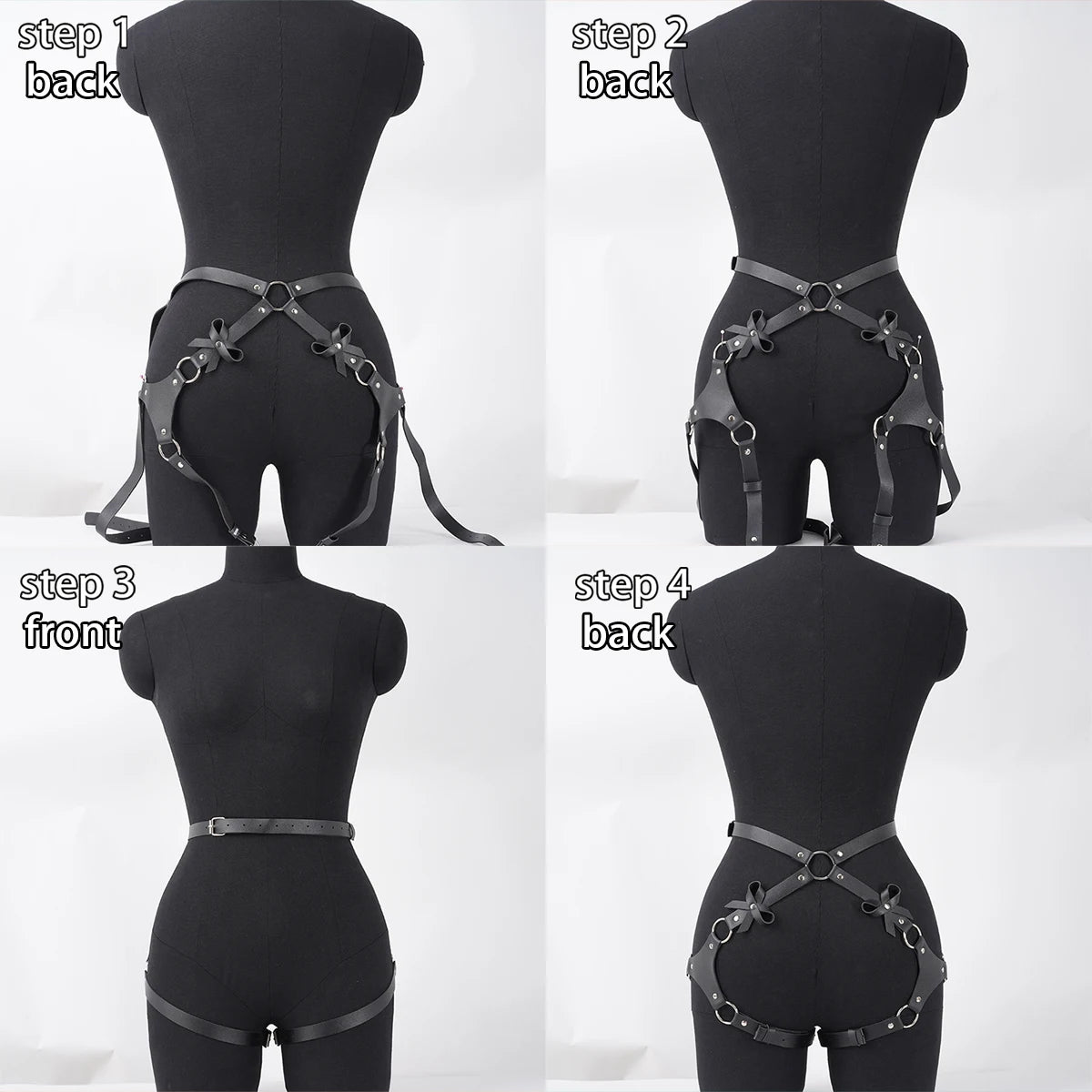 Women Fashion Belt Female Street Style  Leg Harness Belt Thigh Garter Gothic Casual Wild Decoration Belts Clothing Accessories