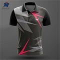 Summer polo shirts, golf shirts, buttoned breathable, quick-drying, sweat-absorbing short-sleeved men's clothing, summer sports