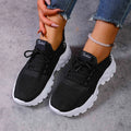 Women’s stylish, breathable, knitted sports shoes for spring and autumn. Casual, lightweight