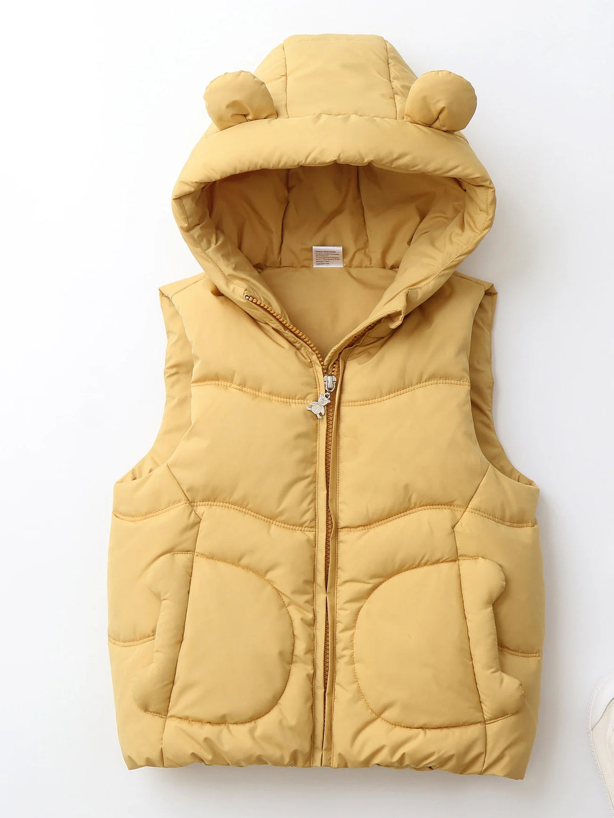 1-4Y Winter Kids Clothes Thicken Lining Boys Waistcoat Windybreaker Girls Paddded Jacket Chidren Outfit