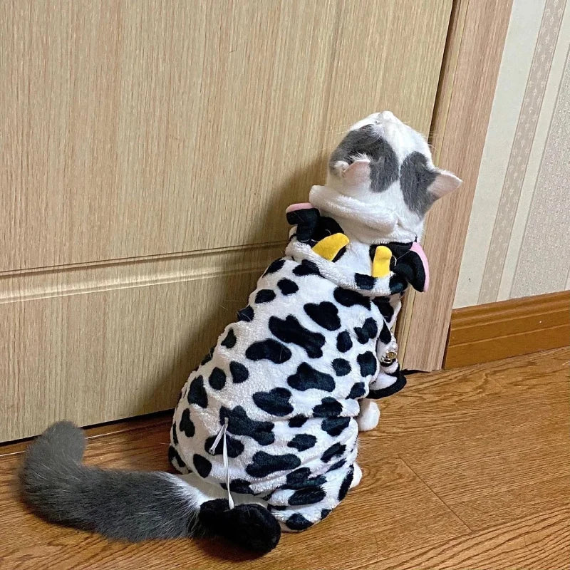 Pet Dog Clothes Soft Warm Fleece Dogs Jumpsuits Pet Clothing for Small Dogs Puppy Cats Clothes Chihuahua Yorkshire Costume Coat