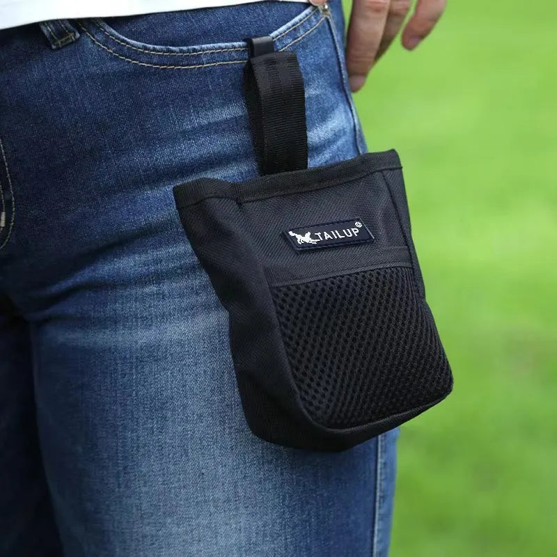 Pet Food Treat Bag Waist Pouch Dog Accessories For Dog Outdoor Training Snack Training Obedience Bag Pet Feed Pocket