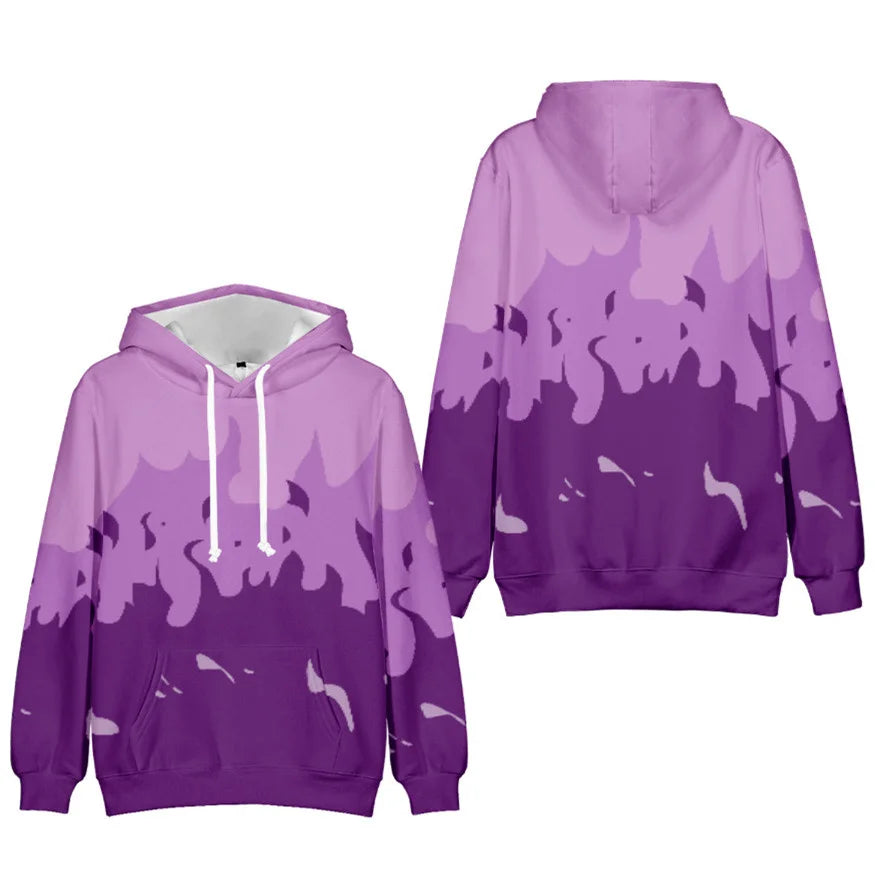 Hoodie Men Anime Creepypasta Hoodies Women Men Sweatshirt Streetwear Y2k Ticci Toby Cosplay Clothes Oversized Hooded Jacket