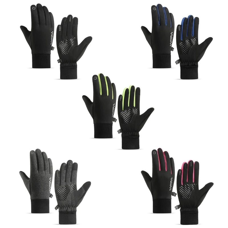 Cosy Kids Gloves For 5-14 Year Boys Girls Easy to Clean Windproof Warm Split Finger Mittes for School Outdoor Fun A2UB