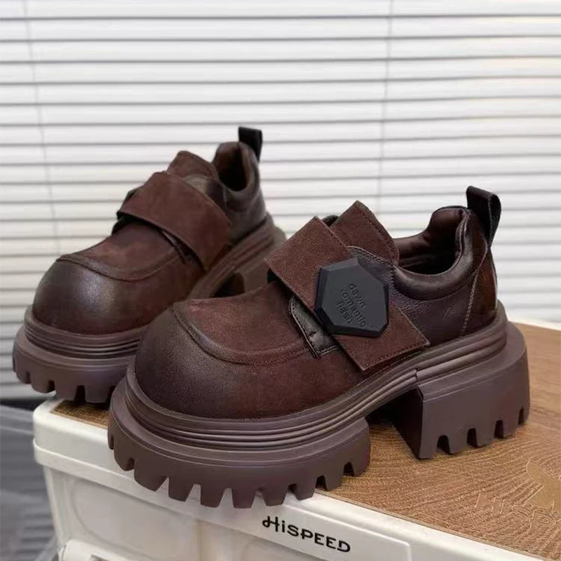 Women Flats Platform Loafers Shoes Casual Sneaker Trend Office Shoes Woman 2025 Winter New Sport Walking Shoes Mujer Zapatos