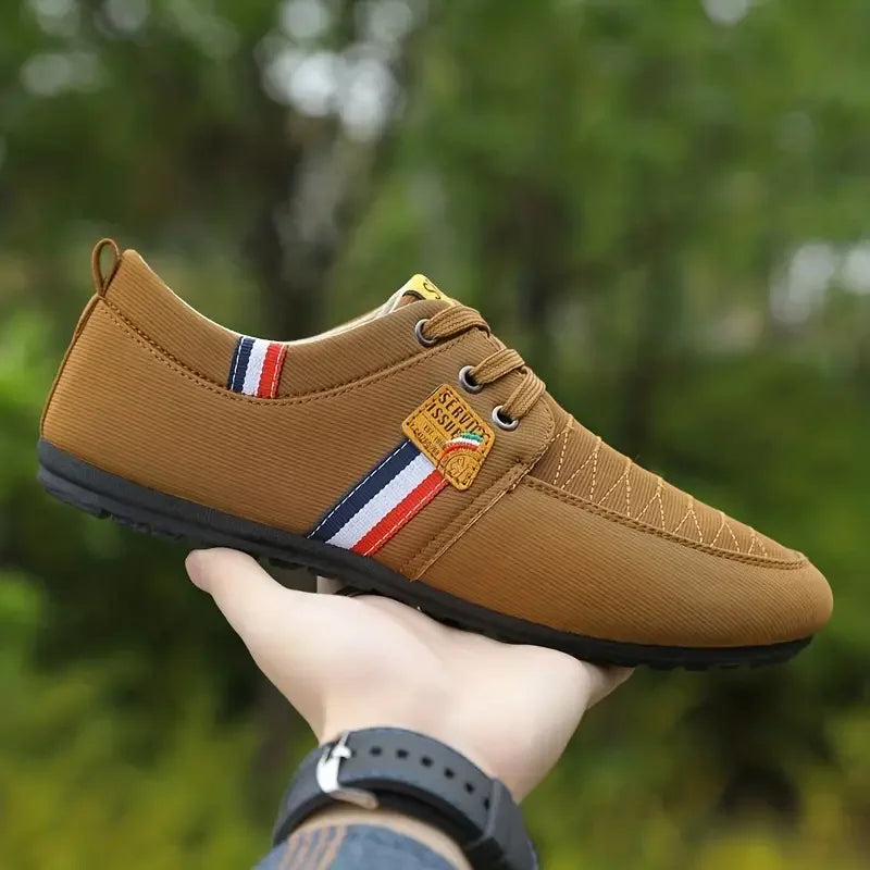 New Men's Loafers, Lightweight, Non-Slip, Breathable, Wear-Resistant Sports Shoes, Running Sports, Fashionable, Multi-Functional Casual Shoes0
