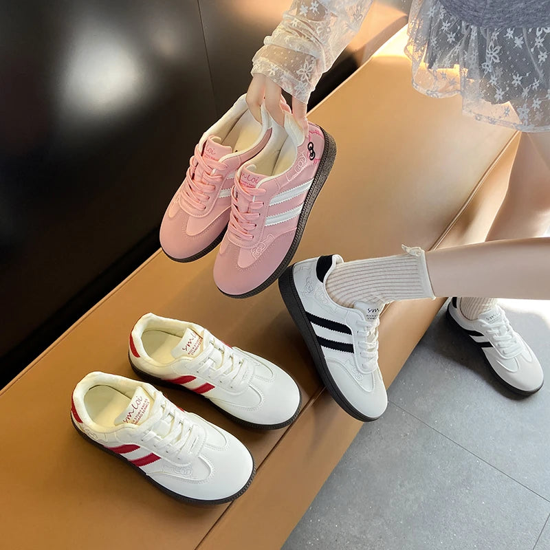 Women Sneakers Pink Casual Ladies Shoes Soft Flat Ladies Trainers Breathable Lightweight Footwear Daily Walking Women's Shoes