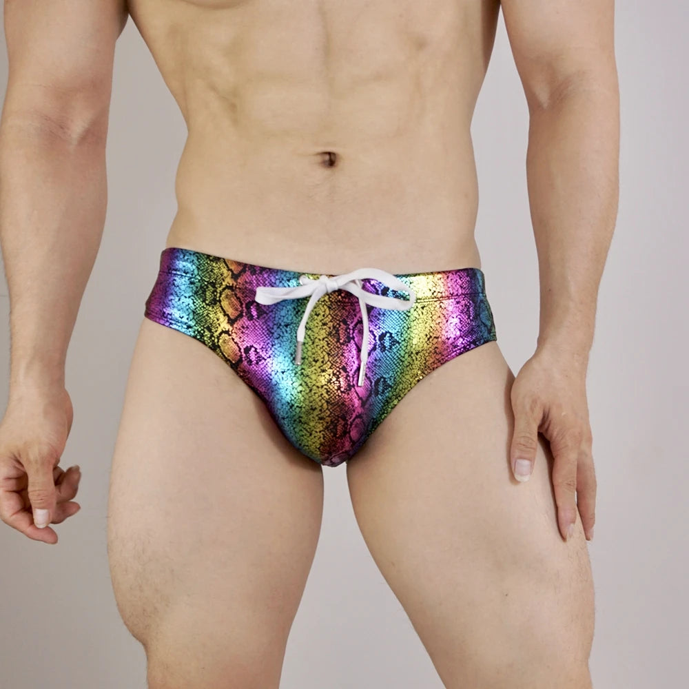 Men Swimwear Sexy Male Swimming Brief with Removable Padded Pad Swimwear Push Up Swimsuit Trunks Men Swim Tanga or As Underwear