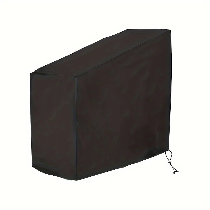 Waterproof Black Fitness Bike Cover - Durable Upright Sports Equipment Protection Cover