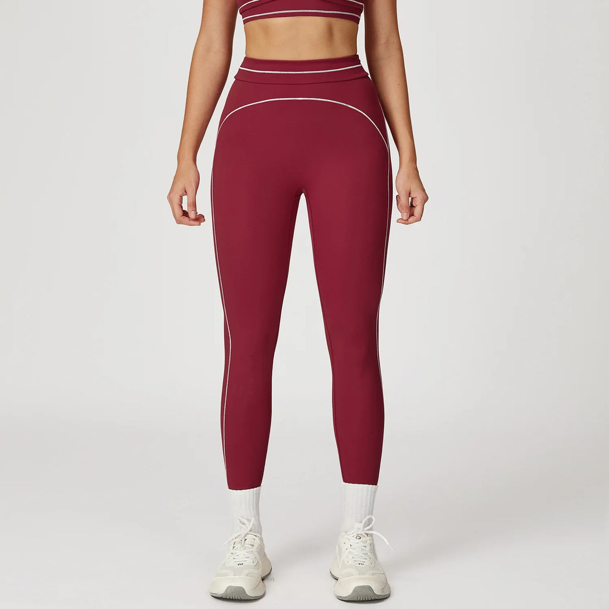 Yoga Leggings Women High Waist Gym Workout Leggings Fitness Yoga Pants Running Cycling Tights Breathable Sports Pants Sportswear