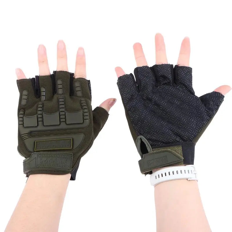 Kids Cycling Gloves Breathable Anti-Slip Half Finger Sports Gloves for Boys Girls Bike Riding Outdoor Running Climbing Summer 20