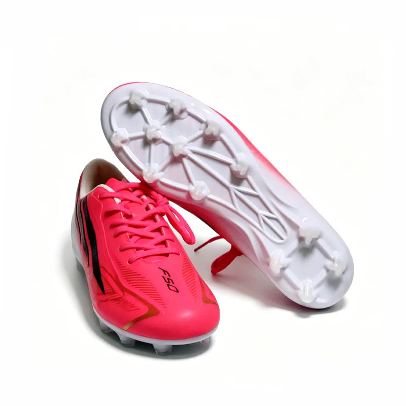 2026 NEW Soccer Shoes Mens Training Non-Slip Turf Soccer Cleats Boys TF/FG Football Sneakers Chuteira Campo 33-45