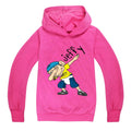 2026 Autumn Anime Jeffy Puppet Hoodies Teenager Boys Hoodie Kids Sweatshirts Girls Leisure Outwear Children Pullovers Streetwear