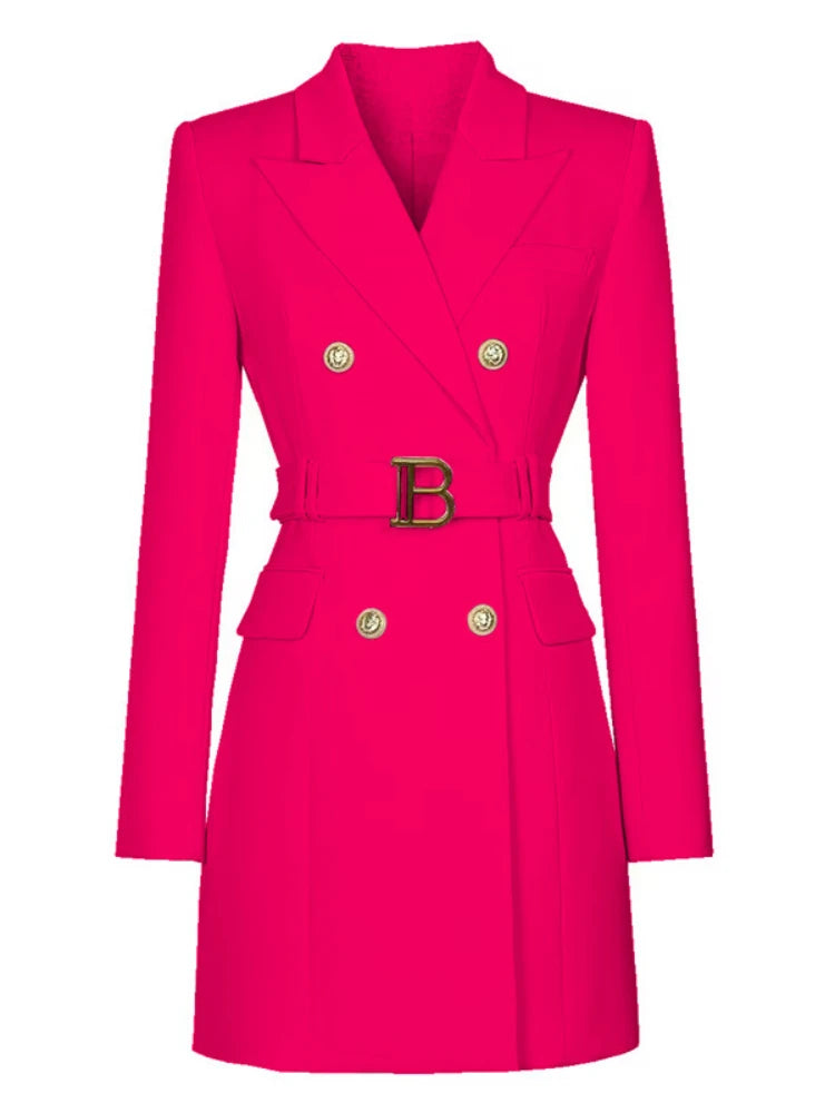 New in Spring Autumn Women‘s Fashion Jacket Women Geometric Elegant Dress Coats Lady Women Slim Office Blazer Women Clothing