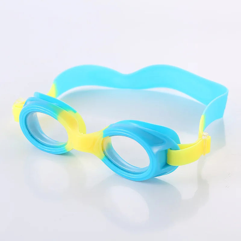 Kdis Baby Children Soft Silicone Swim Goggles Glasses Swimming Pool Training Water Sports Diving Surfing Waterproof Eyewear New