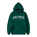 Men Letter Graphic Printed Hoodies Women Fashion Drawstring Long Sleeve Pocket Sweatshirts Casual Harajuku Hooded Pullover Coat