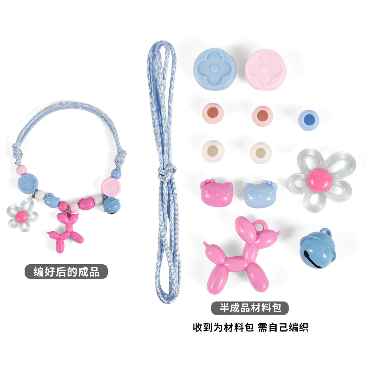 Pet Accessories Cute Balloon Dog Flower Collar Cat Dog Necklace Adjustable Fashion Pet Photo Props Decorative Pet Neckwear