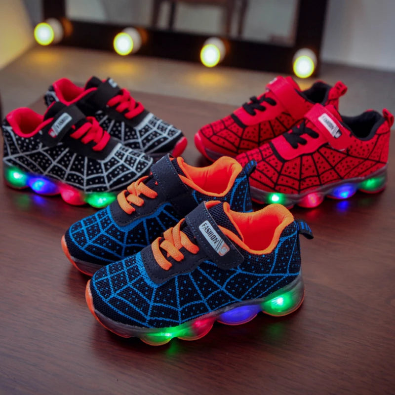 Children's Cartoon Sneakers 2026 Boys New Casual Sport Shoes Spring Summer Breathable Student Shoes Kids Casual Shoes for 1-12 Y
