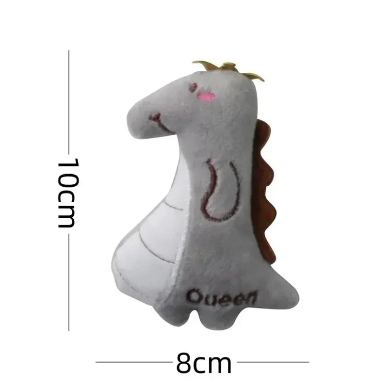 Cute Pet Cat Toy Plush Resistant Chew Cartoon Partner Cat Toys Interactive Funny for Cats Dog Accessories Pet Products
