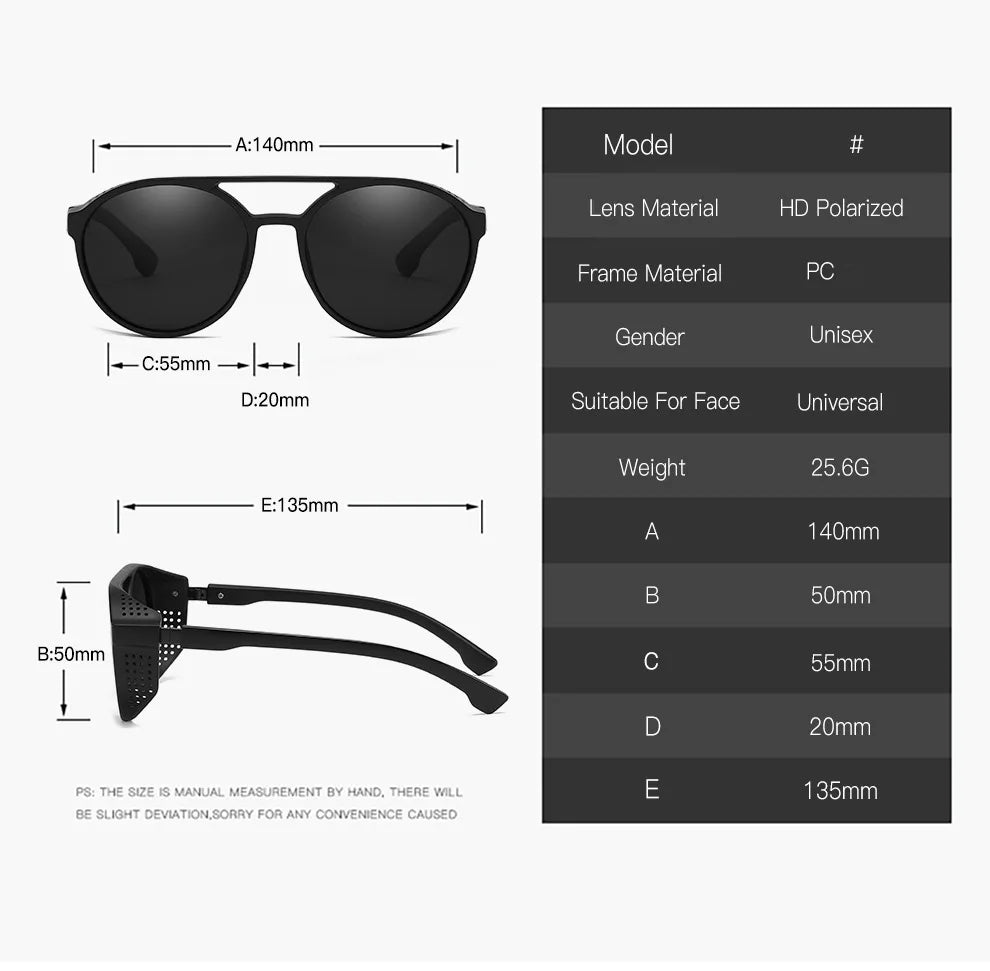 Men Women Polarized Sunglasses Round Sunglasses Driving Glasses Outdoor Fishing Glasses Cycling Goggles gafas de ciclismo hombre