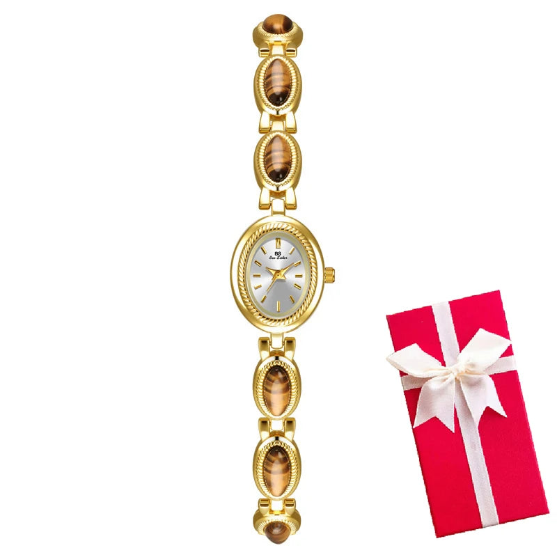 Top Brand Luxury Women Bracelet Watches Unique Design Fashion Elegant Ladies Wrist Watches For Female Clock Quartz Wristwatches