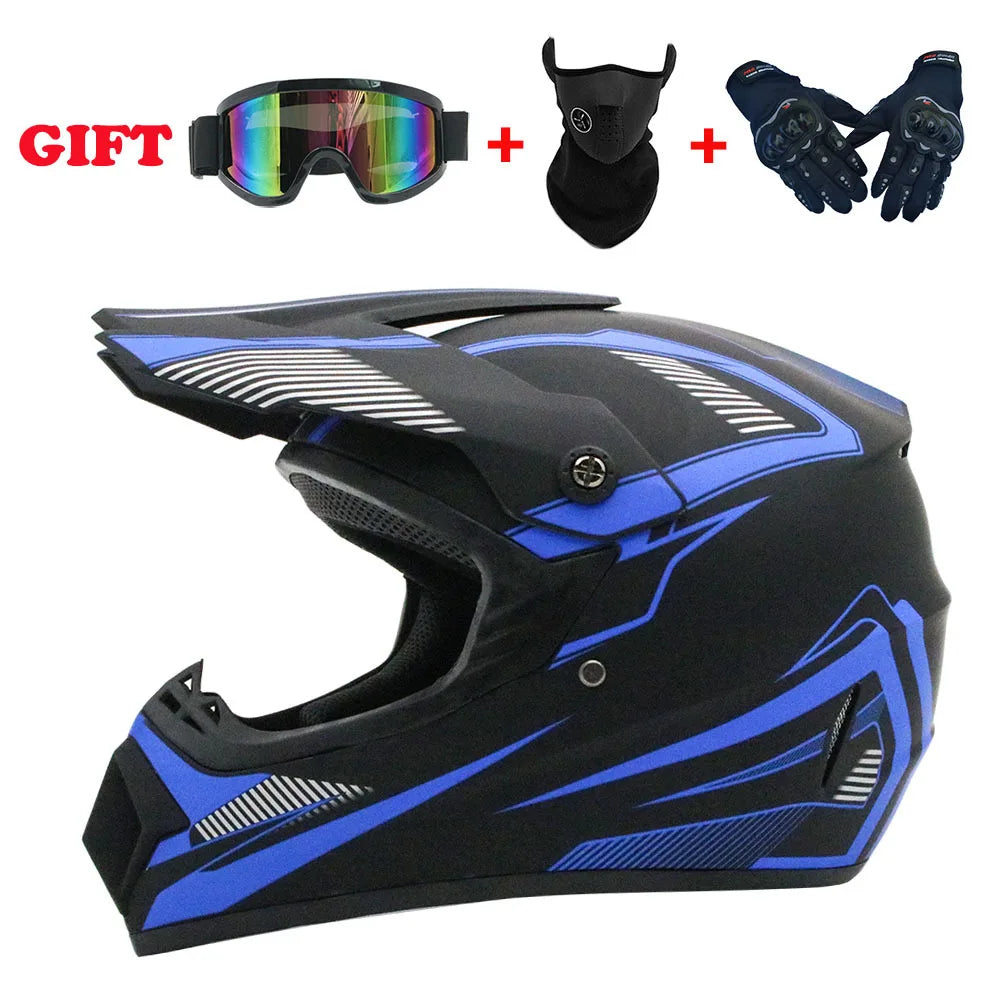 Need Kids Gear? Youth Motorcycle Helmet Off-Road Dirt Bike ATV DH Cross Go-kart Capacete DOT