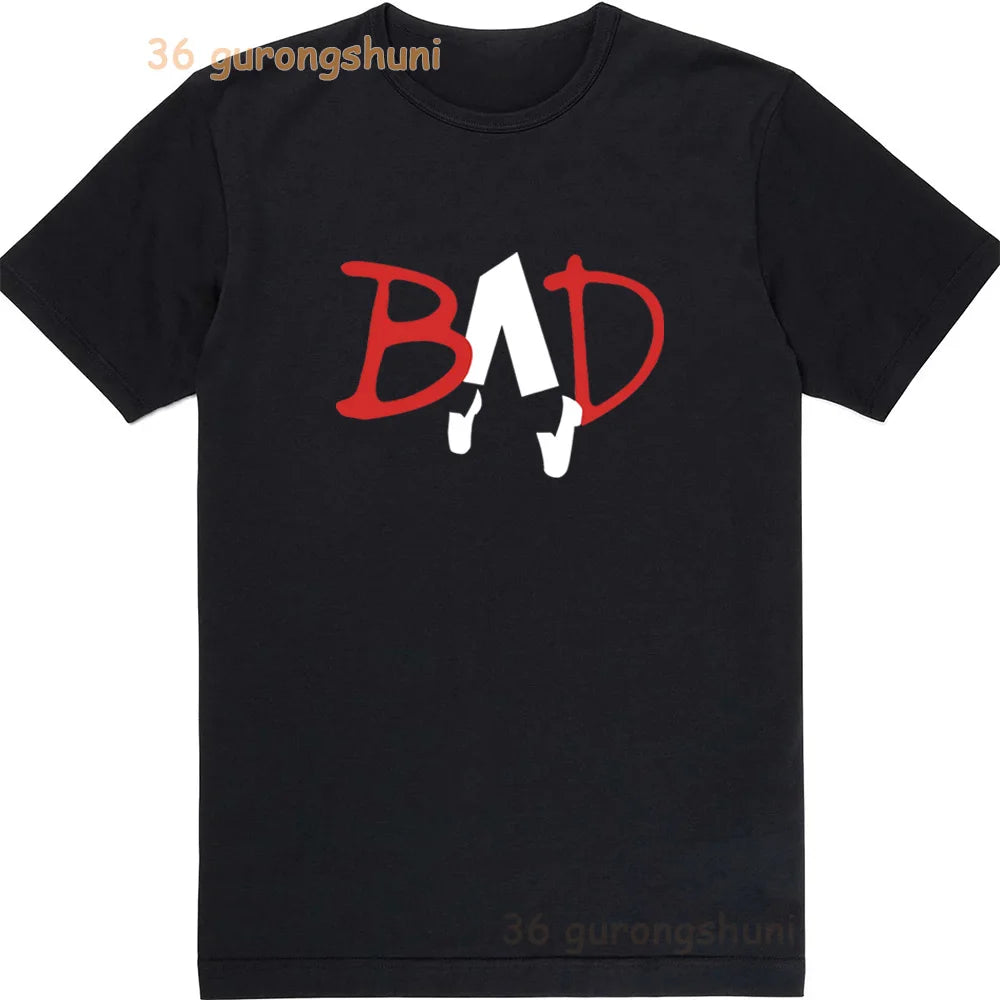 Kids Clothes michael jackson t-shirts black T Shirt For Girls summer Tops Tee Children Short Sleeve Girl BAD Shirts baby tshirt