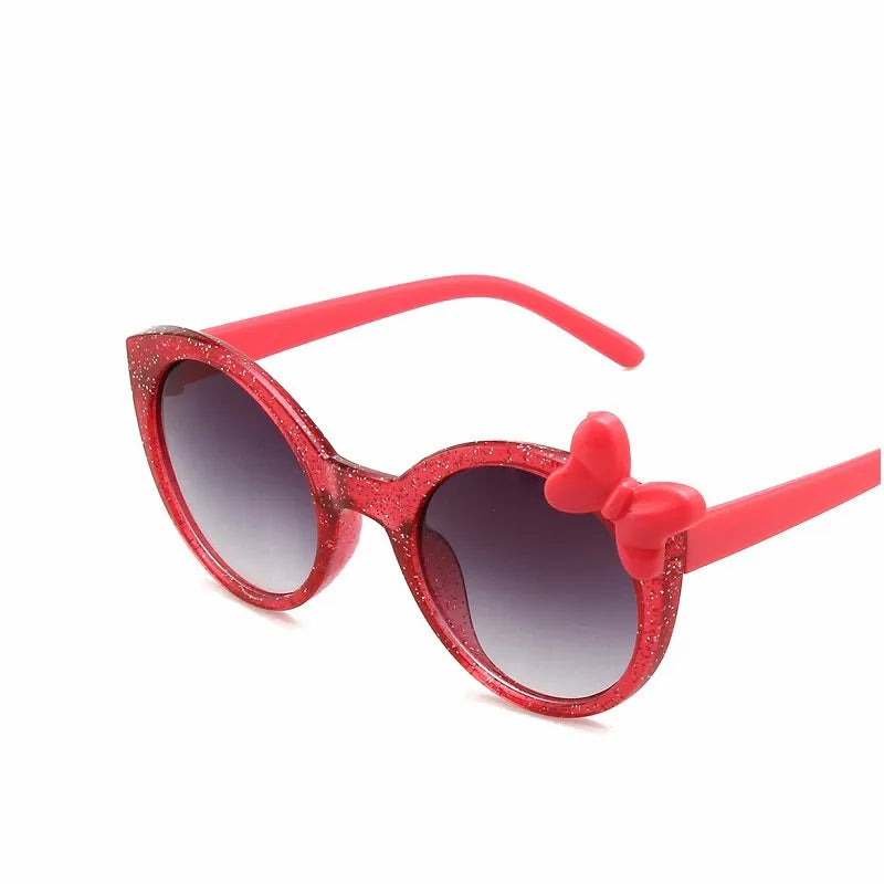 Kids Bowknot Sunglasses UV400 Sun Glasses Fashion Eyewear for Boys & Girls Children's Sunglasses 3-12 Years Old