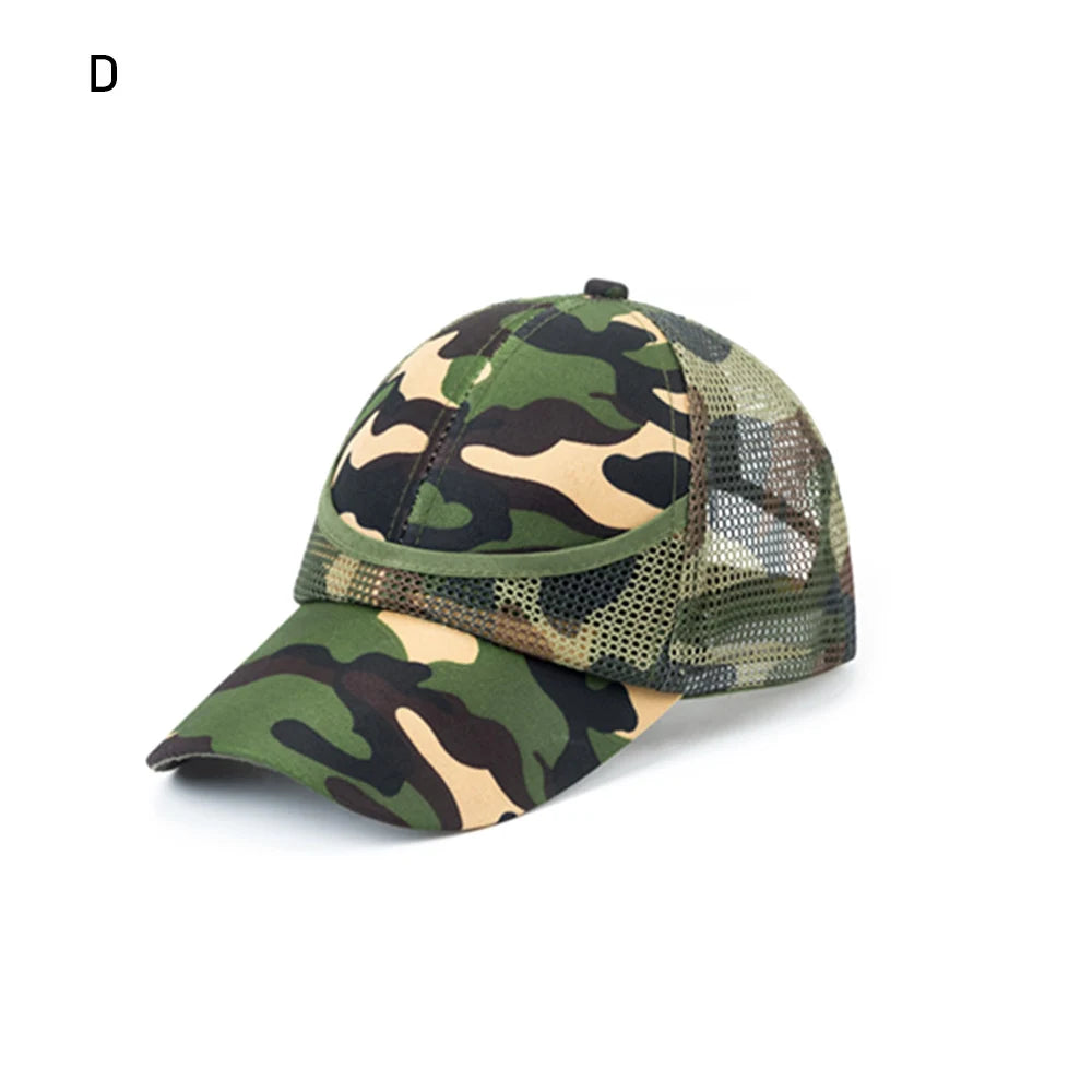 3-9 Years Kids Cap Summer Autumn Cap HipHop Hat Camouflage Baby Boy Mesh Baseball Cap For Boys Girl Caps Children Hats