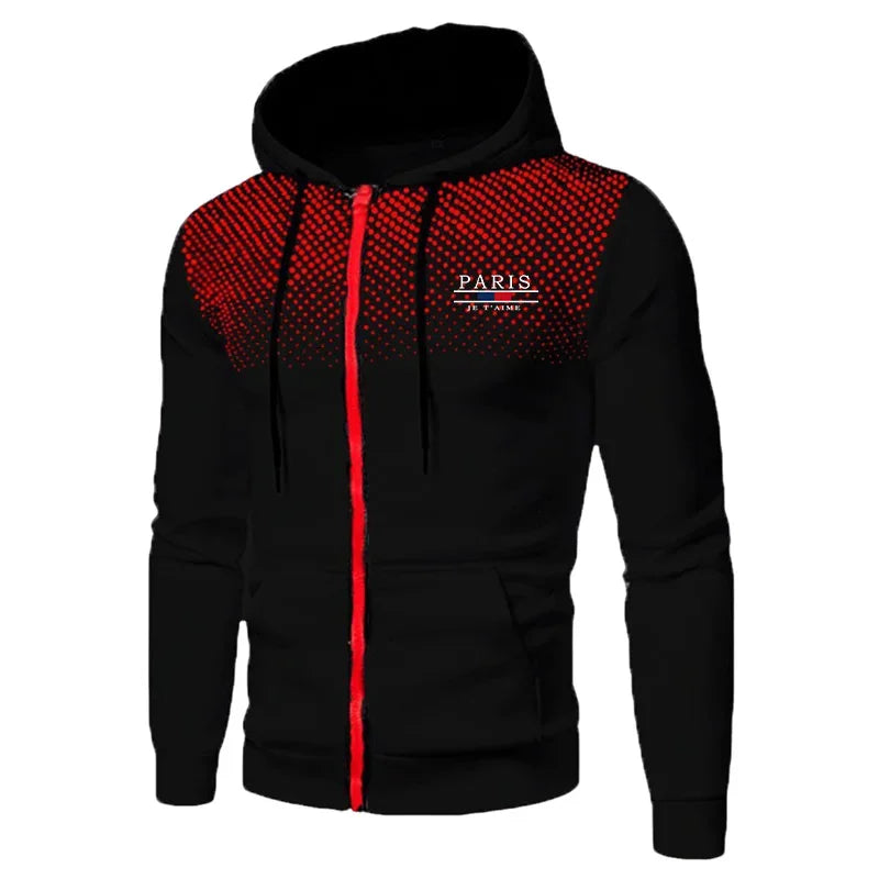 2026 Trend Men's Sports Set Zipper Hoodie and Sweatpants Autumn Winter Daily Casual Sporty Jogging Suit Male Fashion Sportswear
