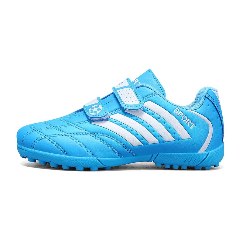 Hot Sale Children Soccer Shoes Sports Society Field Boy Football Shoes Futsal Fast Indoor Sneaker Cleats Football Boots Kids