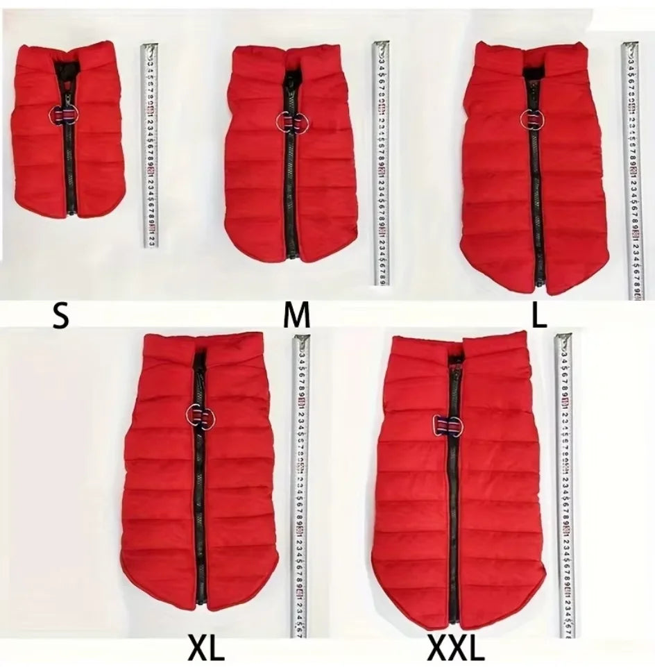 Winter Warm Pet Clothes For Small Dogs Windproof Pet Dog Coat Jacket Padded Clothing for Yorkie Chihuahua Puppy Cat Outfit Vest
