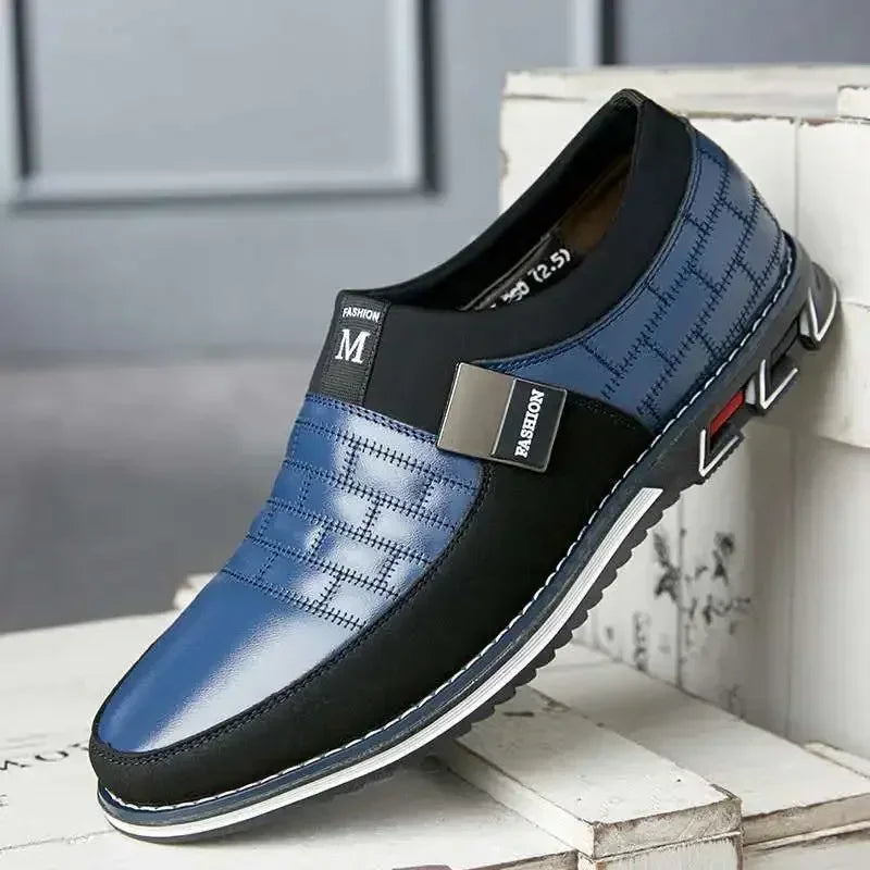 Casual Leather Shoes for Men Trend Men Business Shoes Office Comfort Working Footwear Man Loafers Big Size 38-50 Tenis Masculino