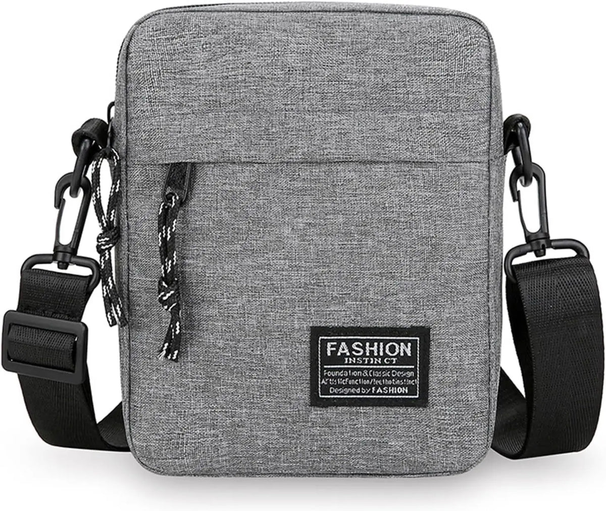 Crossbody Bags for Men Women Travel Shoulder Bag Phone Wallet Purse Small Casual Messenger Handbag for Work Hiking Traveling