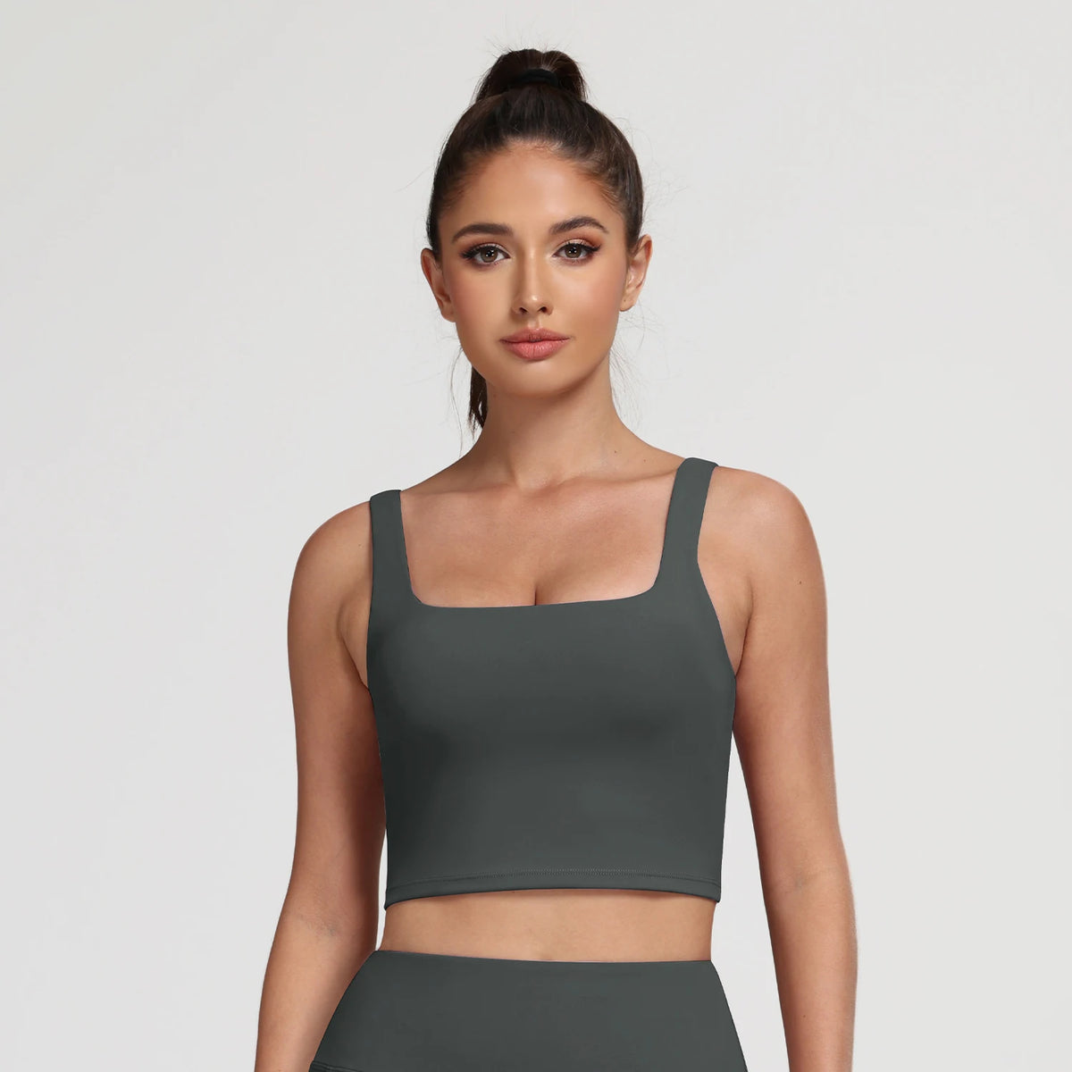 Women Sports Bra with Padded Beautiful Back Crop Top Yoga Vest  Gym Fitness Athletic Brassiere Gym Running Bra Sportswear